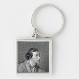 Richard Cumberland, engraved by James Hopwood Keychain
