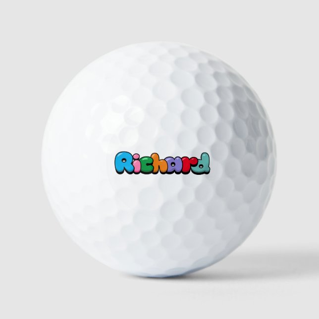 Richard Golf Balls (Front)