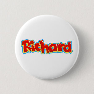 Richard graffiti 2 inch round button