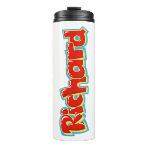 Richard graffiti thermal tumbler