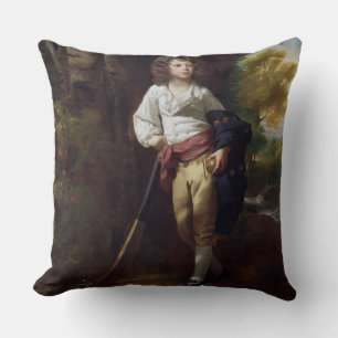 Richard Heber, 1782 (oil on canvas) Throw Pillow