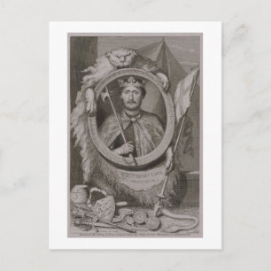 Richard I 'Coeur de Lion' (1157-99) King of Englan Postcard