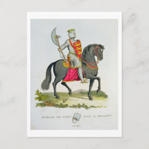 Richard I, King of England (1157-99), 1194, from ' Postcard