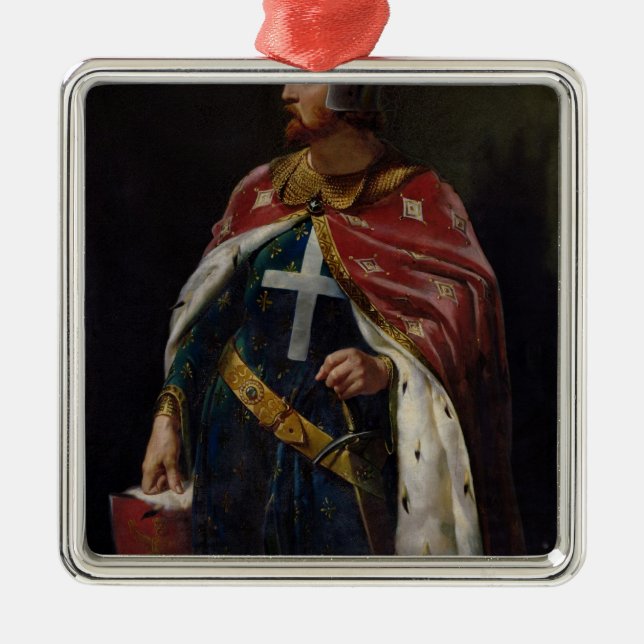 Richard I the Lionheart  King of England, 1841 Metal Ornament (Front)
