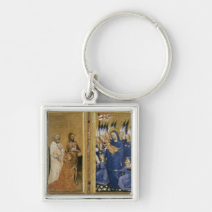 Richard II Presented to the Virgin and Child Keychain