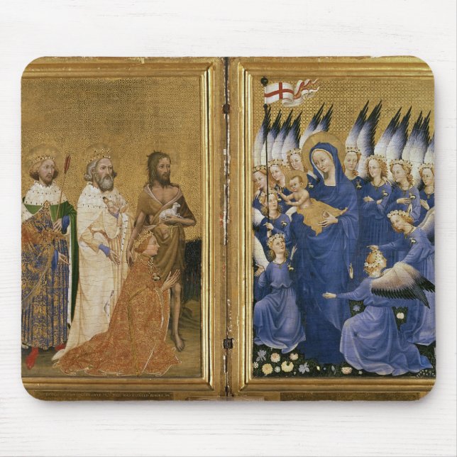 Richard II Presented to the Virgin and Child Mouse Pad (Front)