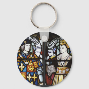 RICHARD III AND QUEEN ANNE OF ENGLAND KEYCHAIN