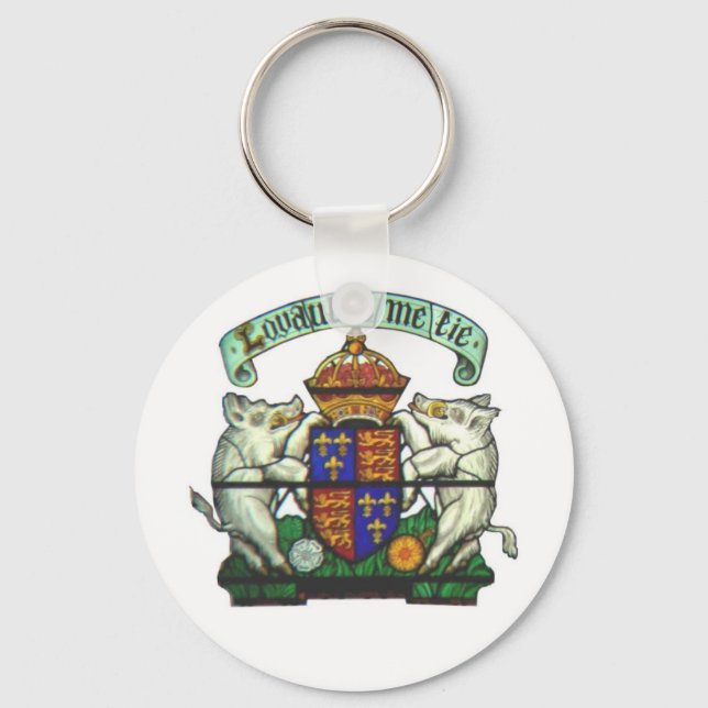 Richard III Motto Keychain (Front)