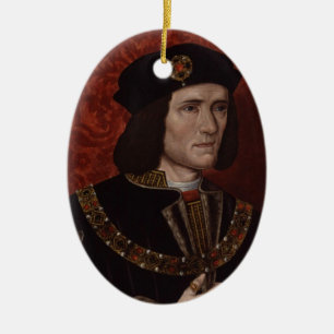 Richard III of England Ceramic Ornament