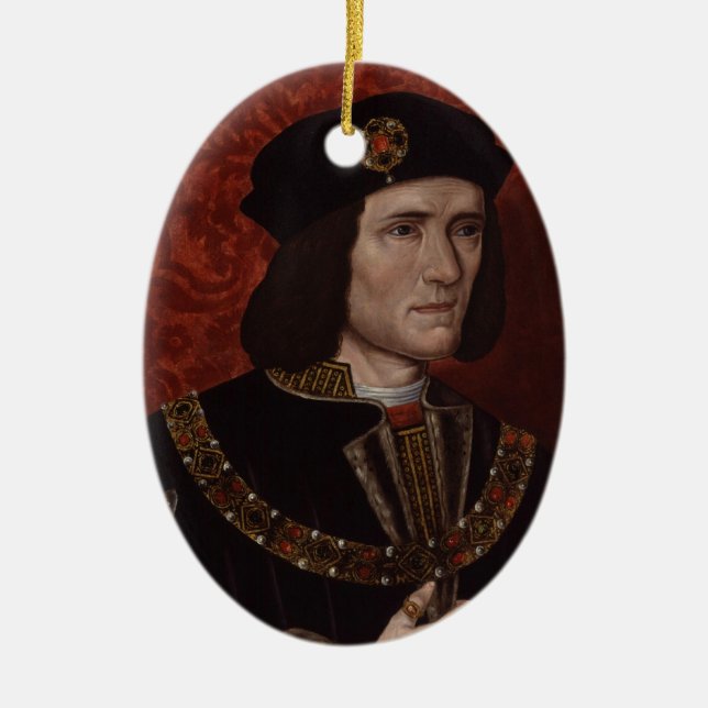 Richard III of England Ceramic Ornament (Front)