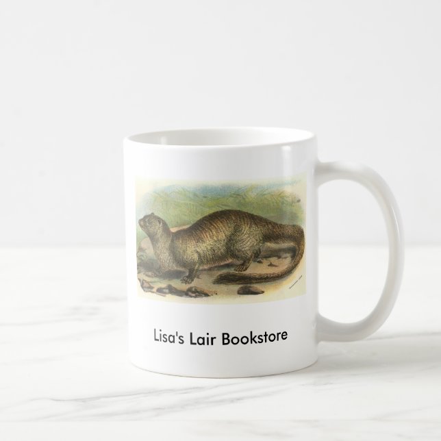 Richard Lydekker - Egyptian Mongoose Coffee Mug (Right)
