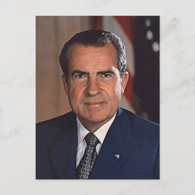 Richard M. Nixon 37 Postcard (Front)