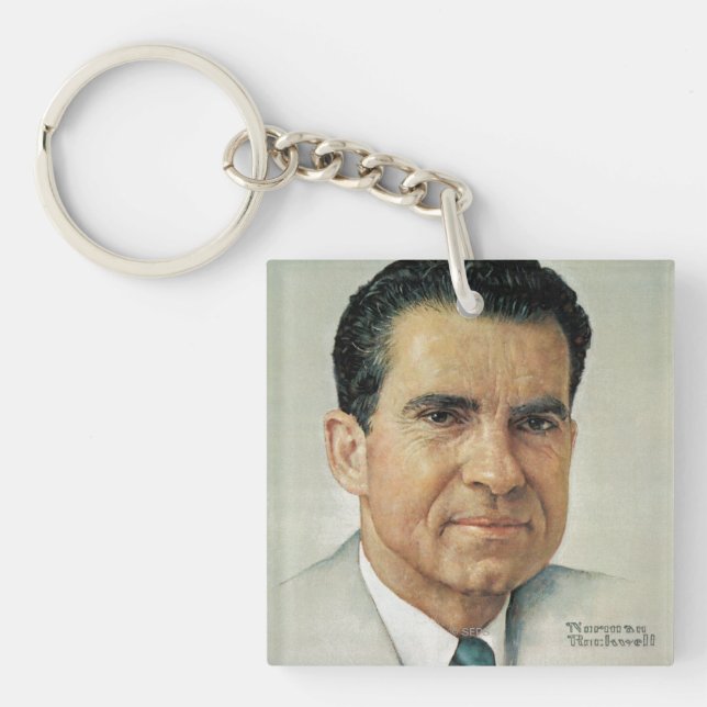 Richard Milhouse Nixon Keychain (Front)