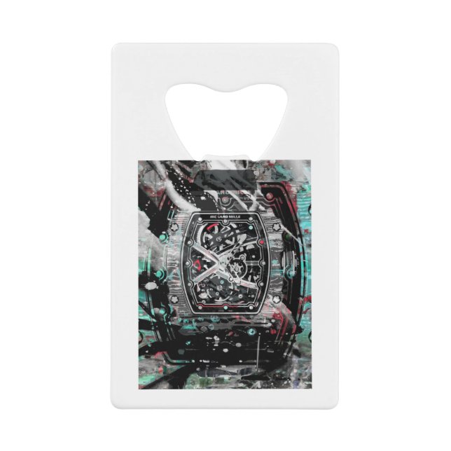 Richard Mille Multi Carbon Credit Card Bottle Opener (Front)