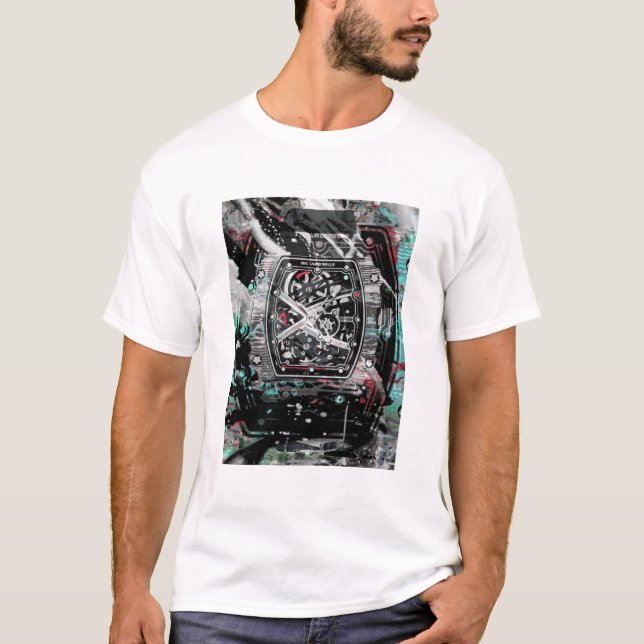 Richard Mille Multi Carbon T-Shirt (Front)