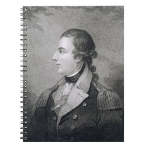 Richard Montgomery (1736-75) engraved by E. Macken Notebook