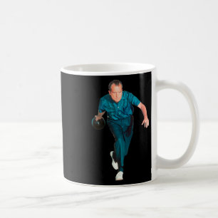 Richard Nixon Bowling Coffee Mug