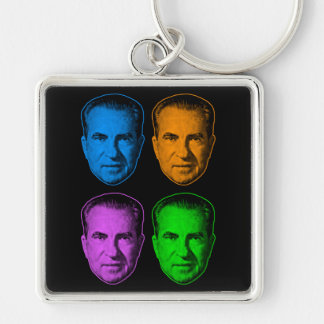 Richard Nixon in Vivid Colour Keychain