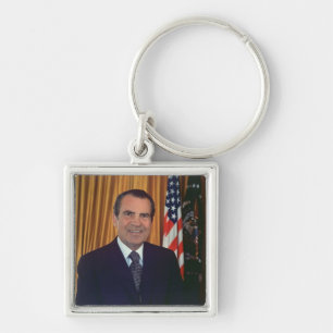 Richard Nixon Keychain