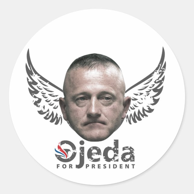 Richard Ojeda 2020 Classic Round Sticker (Front)