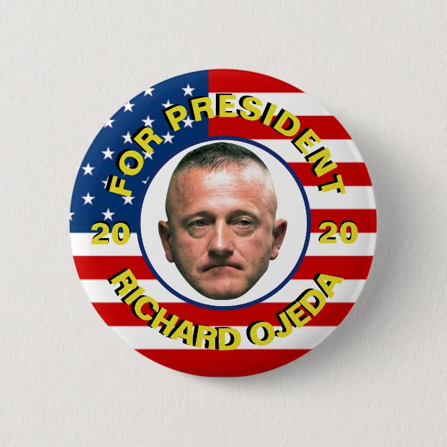 Richard Ojeda for President 2020 2 Inch Round Button (Front)
