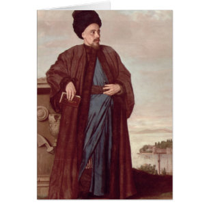 Richard Pococke in oriental costume, 1738