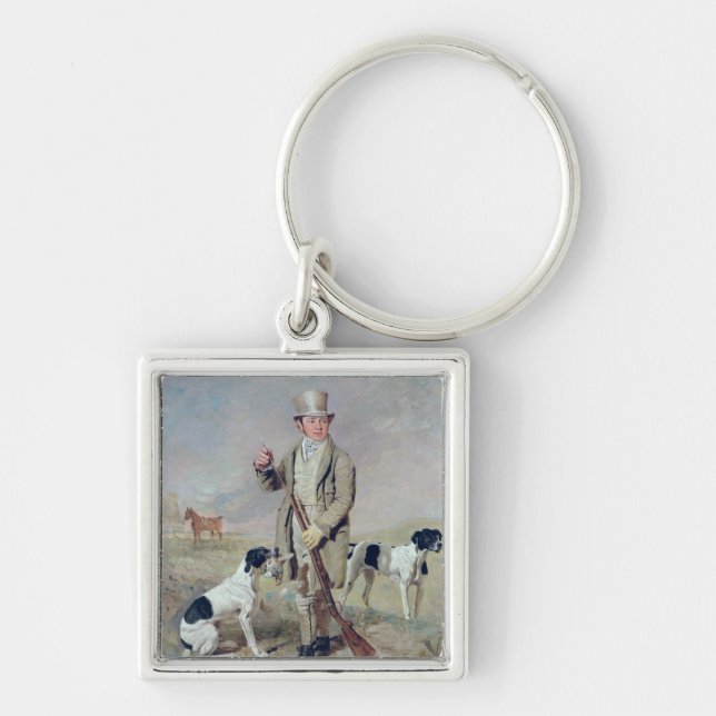 Richard Prince, with Damon, the late Colonel Melli Keychain (Front)