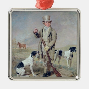 Richard Prince, with Damon, the late Colonel Melli Metal Ornament