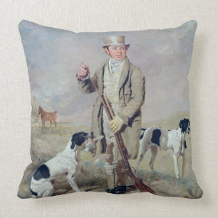 Richard Prince, with Damon, the late Colonel Melli Throw Pillow