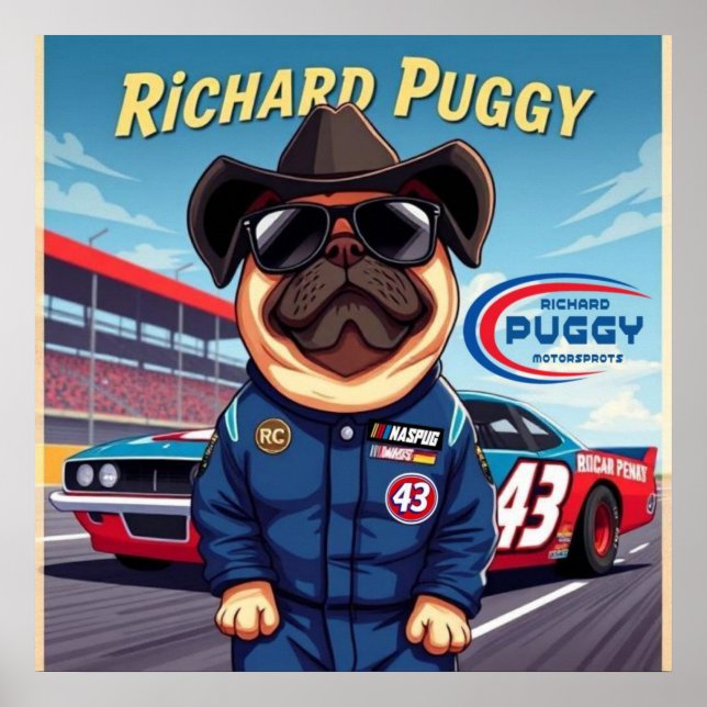 Richard Puggy Motorsports Poster (Front)