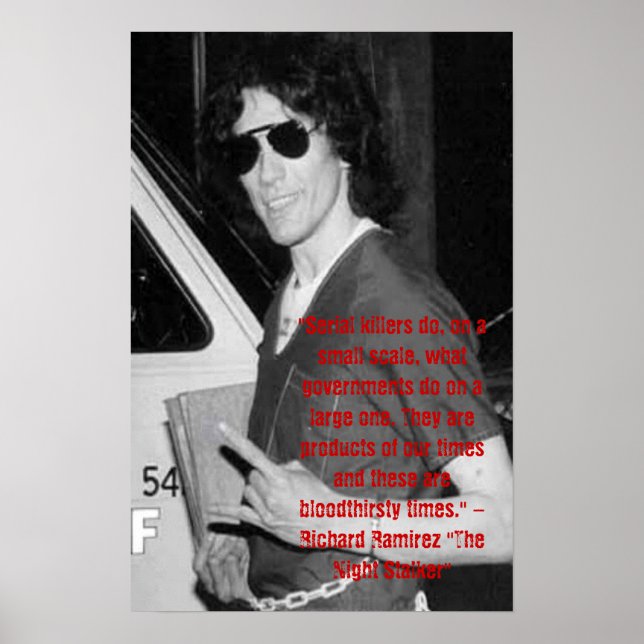 Richard Ramirez Poster (Front)