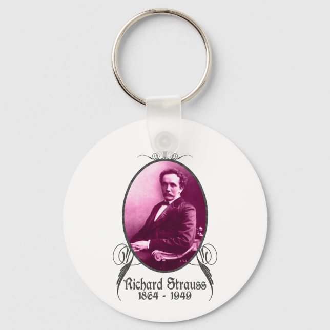 Richard Strauss Keychain (Front)