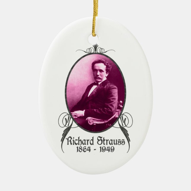 Richard Strauss Ornament (Front)