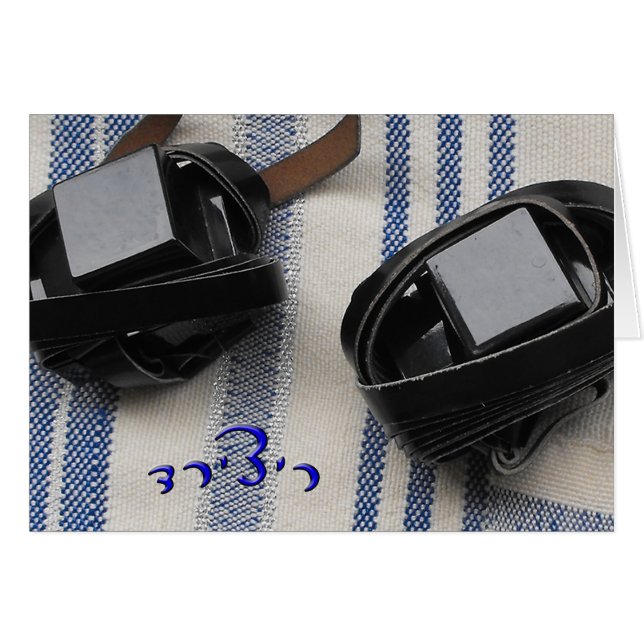 Richard - Tallis et Tefillin (Devant horizontal)