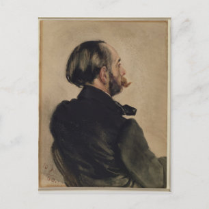 Richard, the Brother of the Artist, 1860 Postcard
