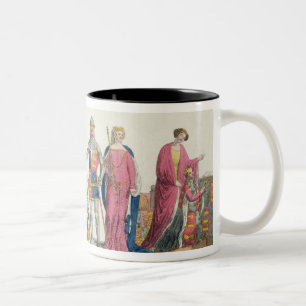 Richard the Lionheart, John of Gaunt, Edward III, Two-Tone Coffee Mug