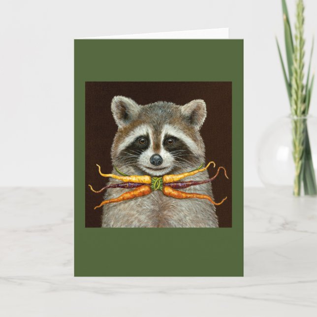 Richard the raccoon card (Front)