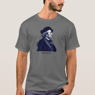 Richard Wagner, blue T-Shirt