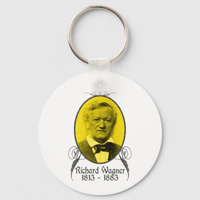 Richard Wagner Keychain (Front)