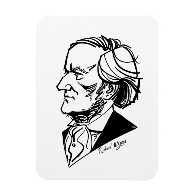 Richard Wagner Magnet (Vertical)