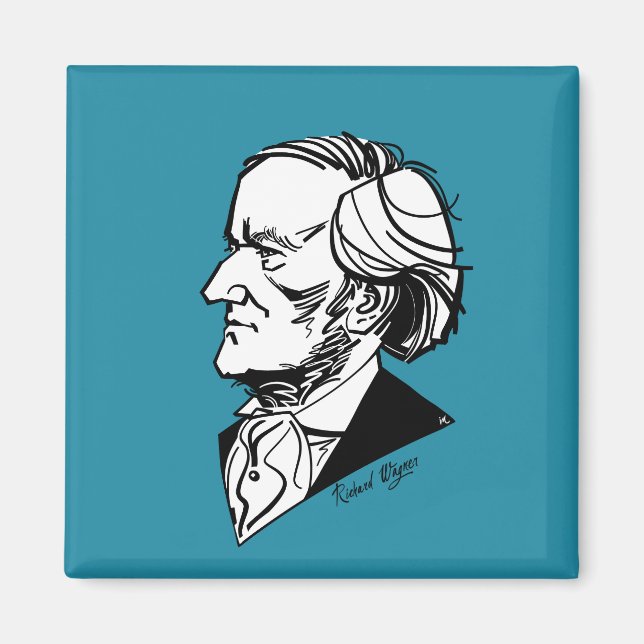 Richard Wagner Magnet (Front)