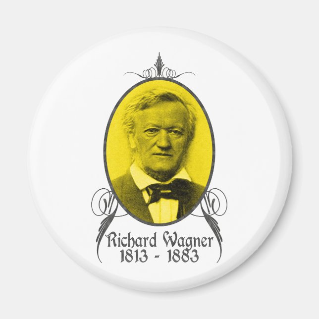 Richard Wagner Magnet (Front)