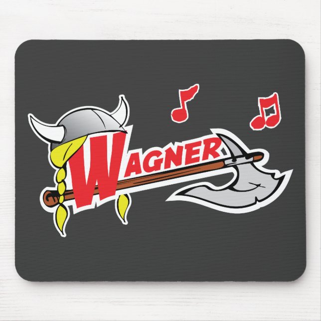 Richard Wagner Mouse Pad (Front)
