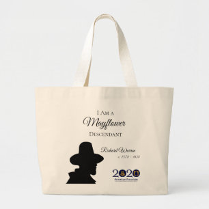 Richard Warren Mayflower Descendant Tote