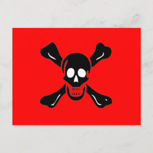 Richard Worley-Black Postcard