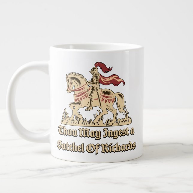 Richards Jumbo 20oz Large Coffee Mug (Left)