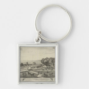 Richards Residence, Kansas Keychain