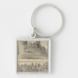 Richards residence, Watertown Nashotah House Keychain