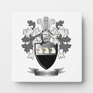 Richardson Coat of Arms Plaque