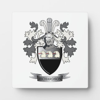 Richardson Coat of Arms Plaque